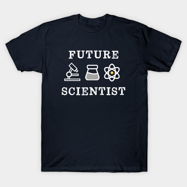 Future Scientist Retro Vintage T-Shirt by happinessinatee